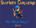 Giocare: Shuriken challenge